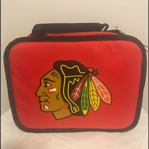 Chicago Blackhawk’s NHL Zippered Lunchbox NWT